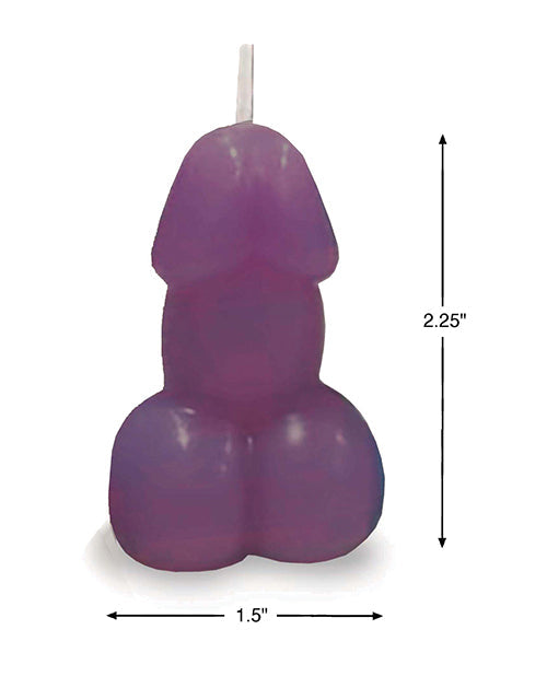 Eden's Penis Candle - Purple - Vanilla Little Genie Productions LLC