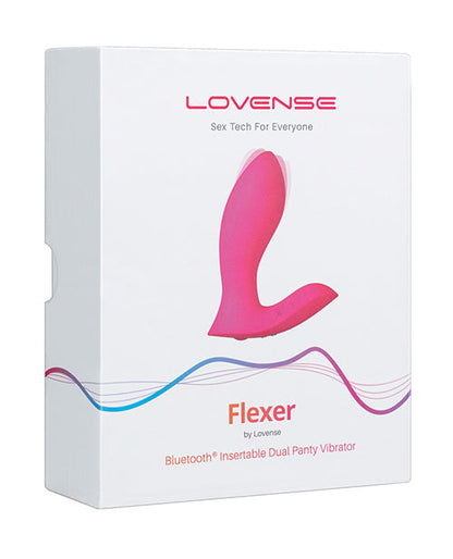 Lovense Flexer Dual Panty Vibrator - Pink Hytto Pte. Ltd.