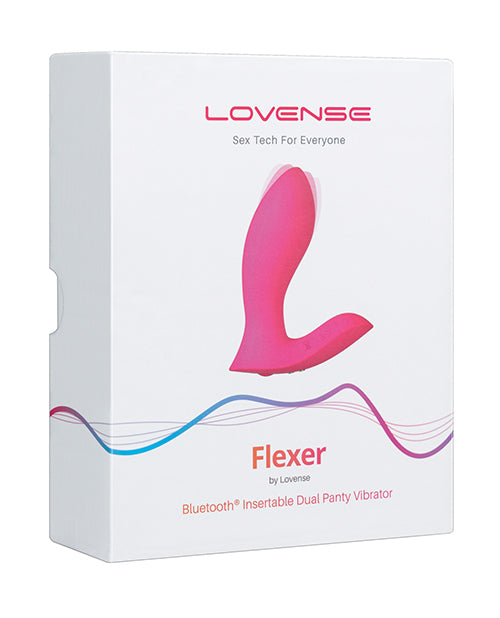 Lovense Flexer Dual Panty Vibrator - Pink Hytto Pte. Ltd.