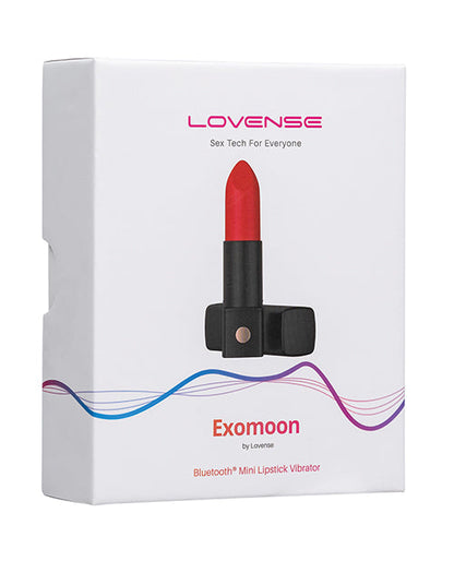 Lovense Exomoon Lipstick Vibe - Red Hytto Pte. Ltd.