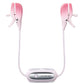 Lovense Gemini Vibrating Nipple Clamps - Pink Hytto Pte. Ltd.