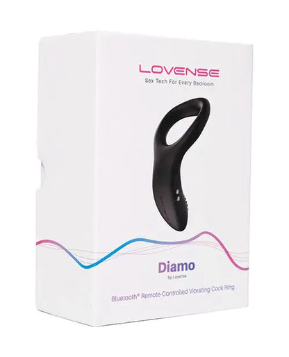 Lovense Diamo Cock Ring - Black Hytto Pte. Ltd.