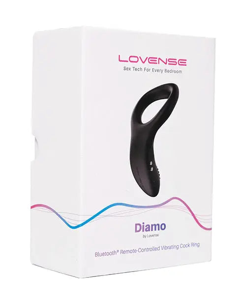 Lovense Diamo Cock Ring - Black Hytto Pte. Ltd.