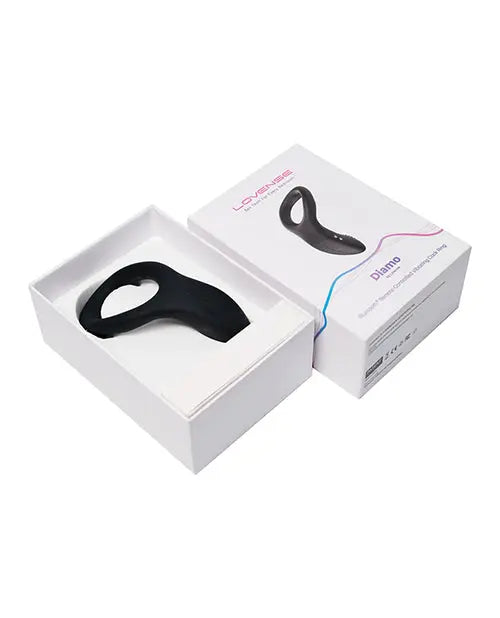 Lovense Diamo Cock Ring - Black Hytto Pte. Ltd.