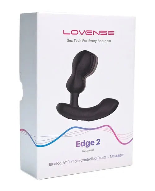 Lovense Edge 2 Flexible Prostate Massager - Black Hytto Pte. Ltd.