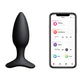 Lovense Hush 2 1.5" Butt Plug - Black Hytto Pte. Ltd.