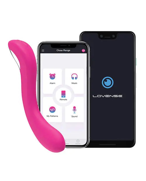 Lovense Bluetooth Vibrator | Osci 2 Oscillating G Spot Vibrator | Pink App Controlled Vibrator Hytto Pte. Ltd.