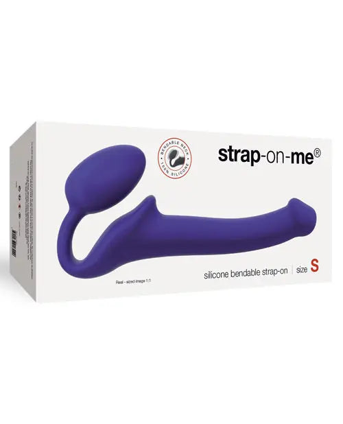Strap On Me Silicone Bendable Strapless Strap On Small - Purple Lovely Planet