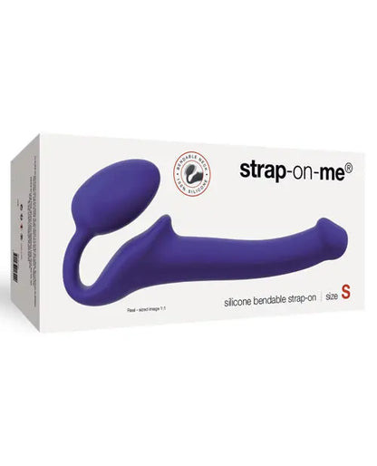 Strap On Me Silicone Bendable Strapless Strap On Small - Purple Lovely Planet