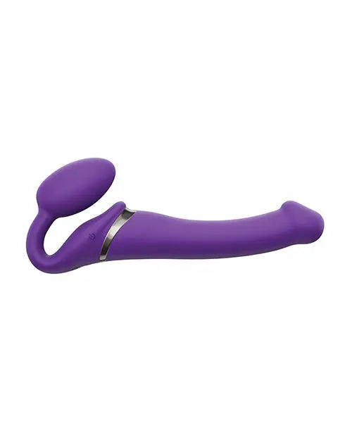 Strap on Me Vibrating Bendable Strapless Strap on Medium - Purple Lovely Planet