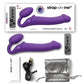 Strap on Me Vibrating Bendable Strapless Strap on Large - Purple Lovely Planet