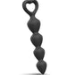 Love to Love Bing Bang Anal Bead - Black Onyx Large Lovely Planet