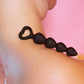 Love to Love Bing Bang Anal Bead - Black Onyx Large Lovely Planet