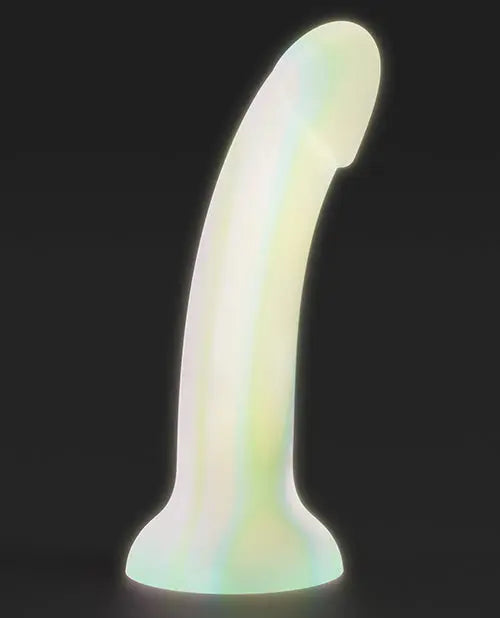 Love to Love Anal Dildo | Curved Suction Cup Dildo | Dildolls Fantasia Glow in the Dark Lovely Planet