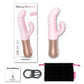 Love to Love G Spot Vibrator | Sassy Bunny Thrusting Vibrator | Pink Rabbit Vibrator | Best Vibrator for Women Lovely Planet