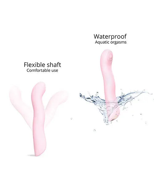 Love to Love Swap Tapping Vibrator - Baby Pink Lovely Planet