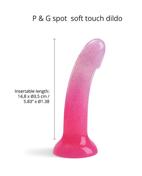 Love to Love Suction Cup Dildo | Dildolls Sunrise Anal Dildo | Fuchsia Realistic Dildo Lovely Planet