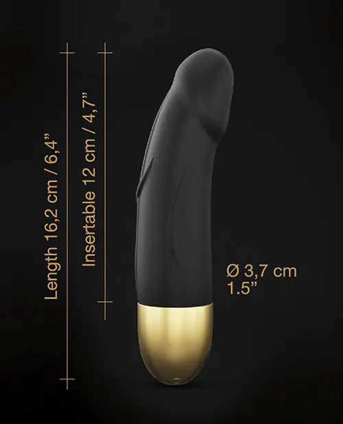 Dorcel Real Vibration S 6" Rechargeable Vibrator 2.0 - Gold Lovely Planet