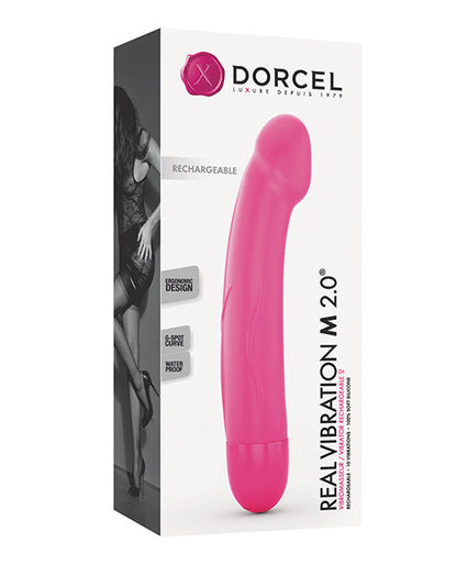 Dorcel Real Vibration M 8.6" Rechargeable - Pink Lovely Planet