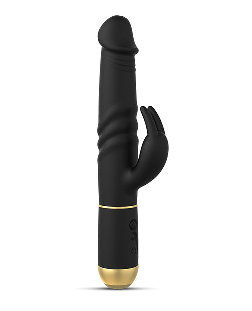Dorcel Thrusting Vibrator | Spinning Furious G Spot Vibrator | Rabbit Vibrator 2.0 | Black Clit Vibrator | Best Vibrator for Women Lovely Planet