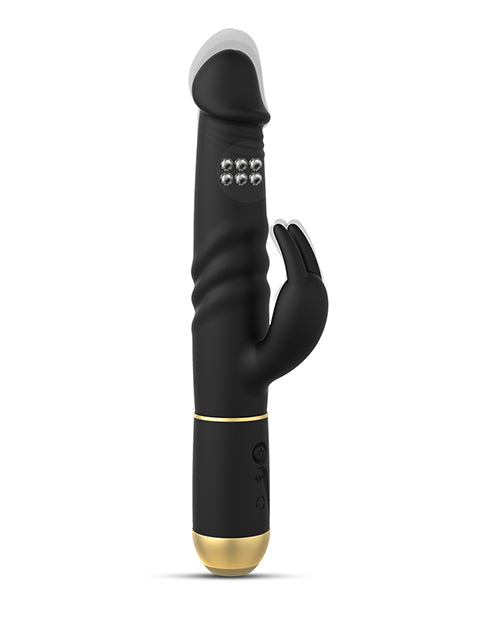 Dorcel Thrusting Vibrator | Spinning Furious G Spot Vibrator | Rabbit Vibrator 2.0 | Black Clit Vibrator | Best Vibrator for Women Lovely Planet