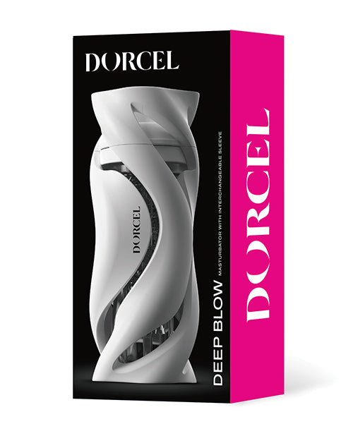 Dorcel Deep Blow Masturbator - White Lovely Planet