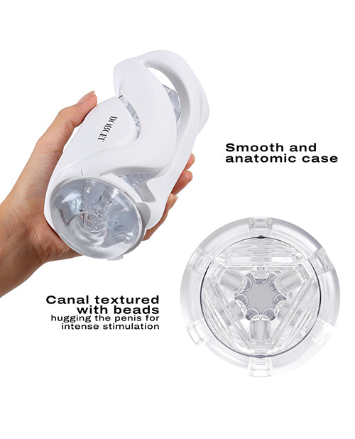 Dorcel Deep Blow Masturbator - White Lovely Planet