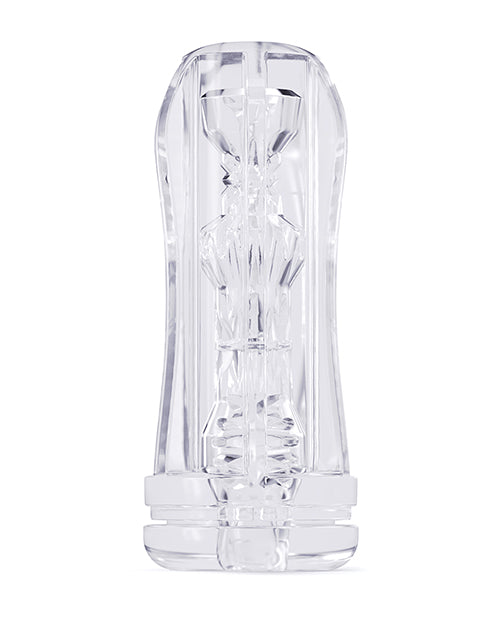 Dorcel Deep Blow Multi Sensation Sleeve - Clear Lovely Planet