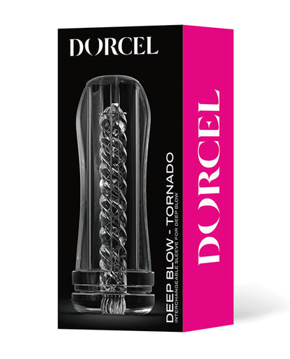 Dorcel Deep Blow Tornado Sleeve - Clear Lovely Planet
