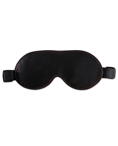 Sultra Leather Blindfold - Black Sultra Leather