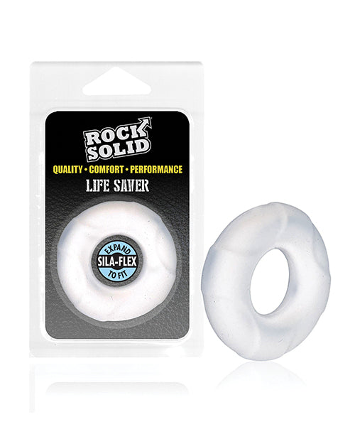 Rock Solid Lifesaver Ring - Translucent Doc Johnson