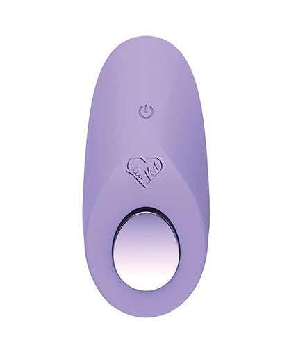 Love Verb Cuddle Me Copper-Infused Thumping Clitoral Vibrator - Lilac Love Verb