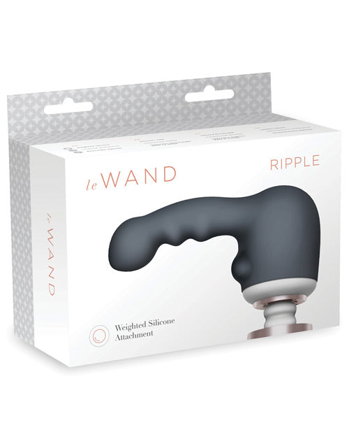 Le Wand Ripple Weighted Silicone Attachment Cotr INC