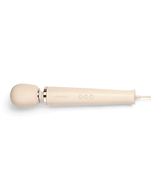 Le Wand Powerful Plug-In Vibrating Massager - Cream Cotr INC