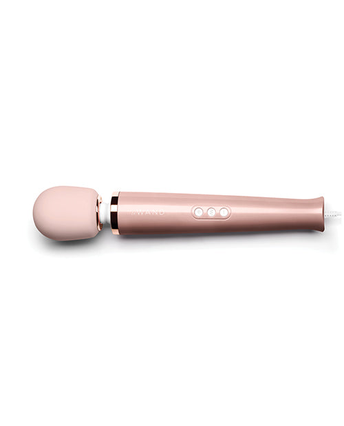 Le Wand Powerful Plug-In Vibrating Massager - Rose Gold Cotr INC