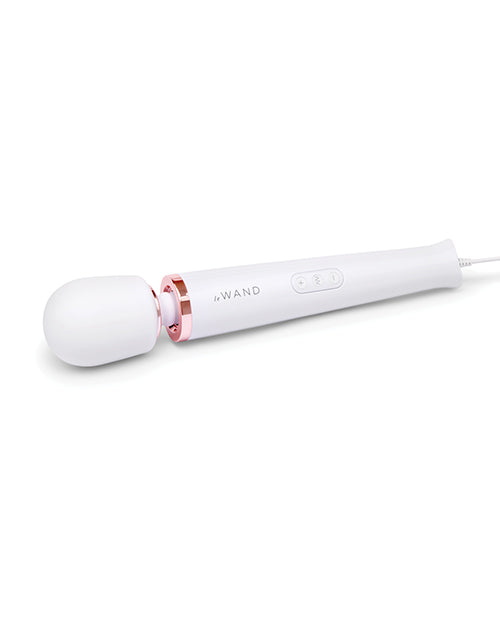 Le Wand Powerful Plug-In Vibrating Massager - White Cotr INC