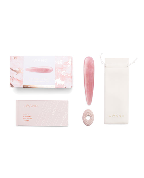Le Wand Crystal Wand - Rose Quartz Cotr INC