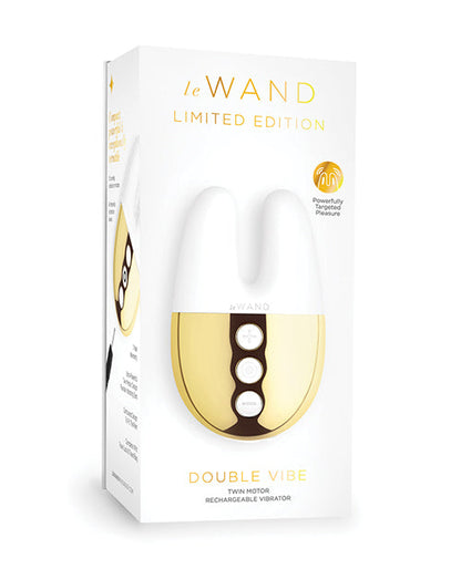 Le Wand Double Vibe - White Gold Cotr INC
