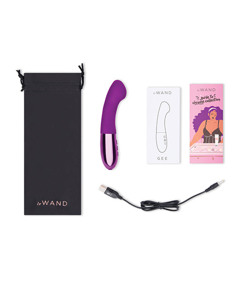 Le Wand Vibrator | GEE G-Spot Vibrator | Targeting Rechargeable Clit Vibrator | Cherry Cotr INC