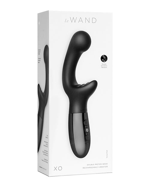 Le Wand Vibrator | XO Double Motor Wave Best Vibrator for Women | Rechargeable Black Clit Vibrator Cotr INC