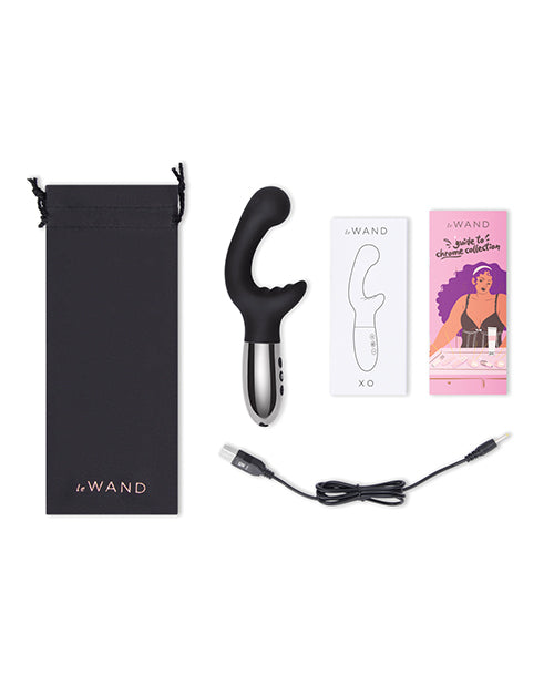 Le Wand Vibrator | XO Double Motor Wave Best Vibrator for Women | Rechargeable Black Clit Vibrator Cotr INC