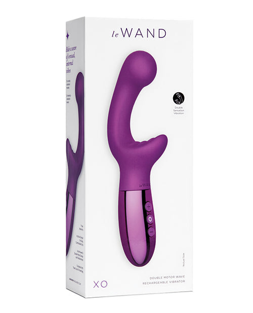 Le Wand Vibrator | XO Double Motor Wave G Spot Vibrator | Rechargeable Clit Vibrator | Cherry Cotr INC