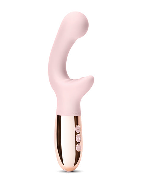 Le Wand Vibrator | XO Double Motor Wave G Spot Vibrator | Rechargeable Clit Vibrator | Rose Gold Cotr INC