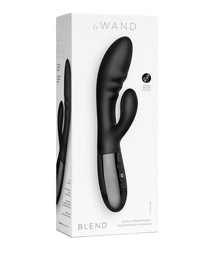Le Wand Vibrator | BLEND Double Motor Rabbit Vibrator | Rechargeable G Spot Vibrator | Black Cotr INC