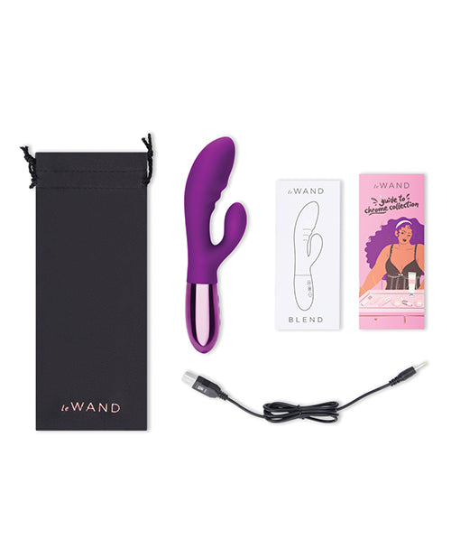 Le Wand Vibrator | BLEND Double Motor Rabbit Vibrator | Rechargeable Clit Vibrator | Cherry Cotr INC