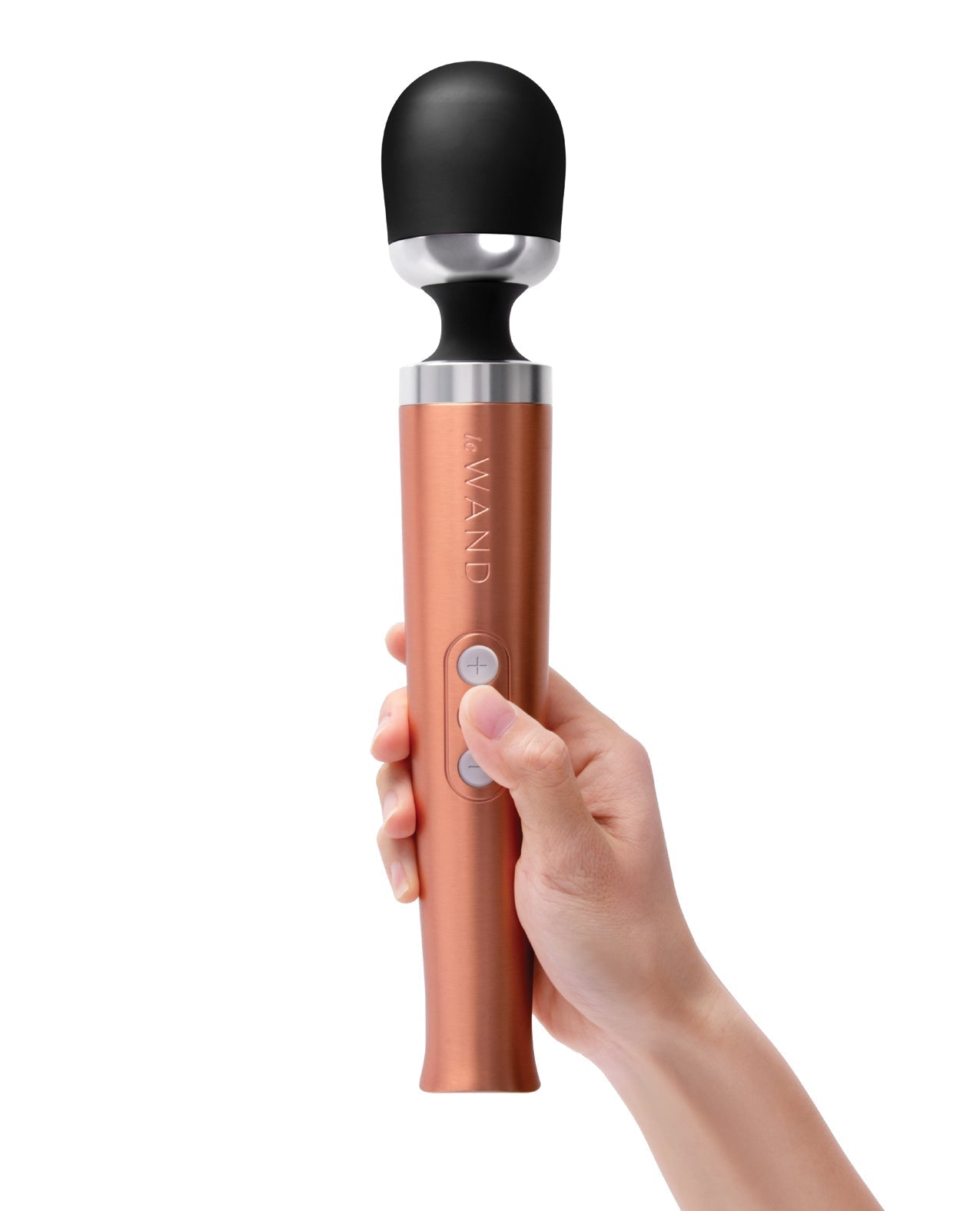 Le Wand Die Cast Rechargeable Massager - Rose Gold Cotr INC