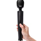 Le Wand Die Cast Plug-In Massager - Black Cotr INC