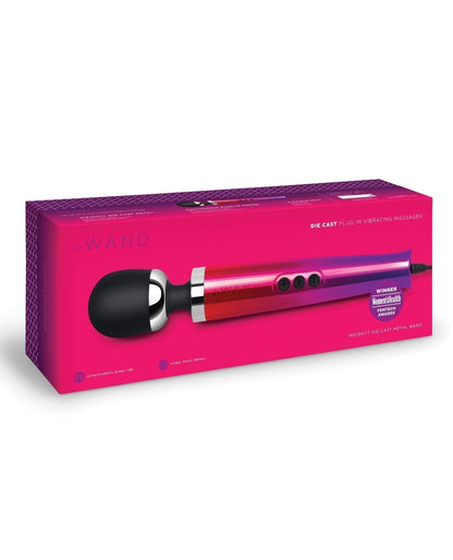 Le Wand Die Cast Plug-In Massager - Ombre Cotr INC