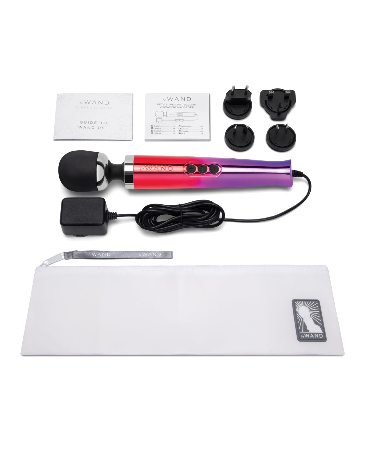 Le Wand Die Cast Plug-In Massager - Ombre Cotr INC