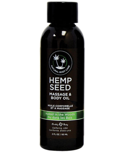 Earthly Body Massage & Body Oil - 2 oz Naked in the Woods Earthly Body